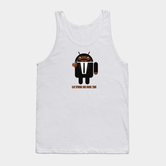 Say iPhone One More Time Tank Top by Droidloot